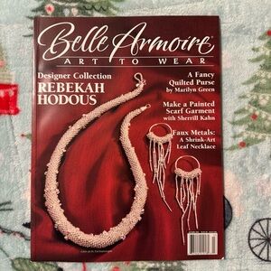 VTG Belle Armoire Art to Wear Magazine Autumn 2003 Y2K Fashion